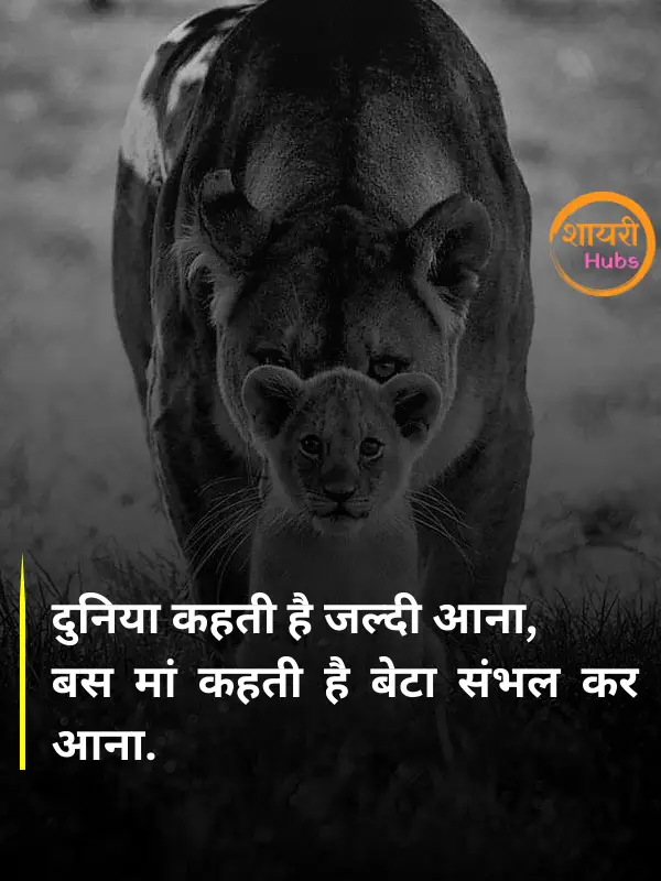 maa shayari in hindi
