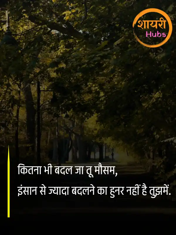 mausam shayari
