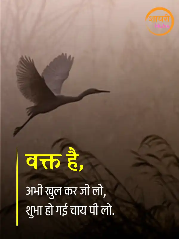 good morning shayari