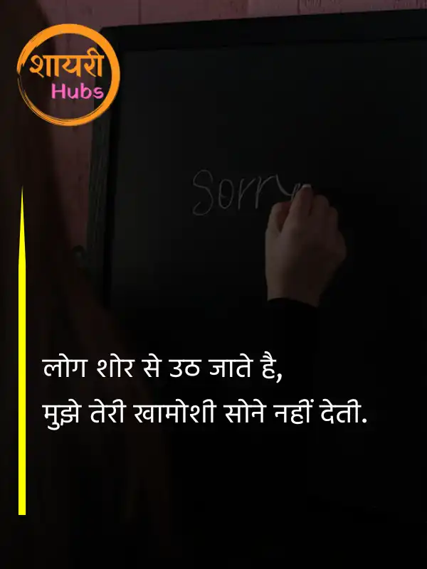 sorry shayari in hindi 